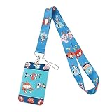 TCB Creations The Amazing World Cartoon of Gumball Lanyard Keychain ID Holder