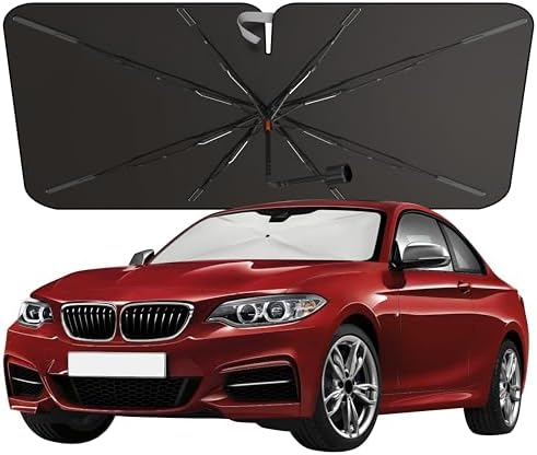 EcoNour Premium Umbrella Windshield Sun Shade for Car | Foldable ...