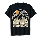 Blue Ridge Mountains Vintage Mountains USA America Souvenir T-Shirt
