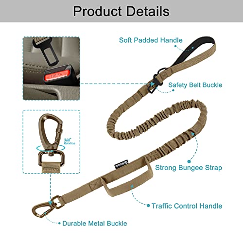 Collier tactique militaire pour chien d'élite en nylon robuste - 11