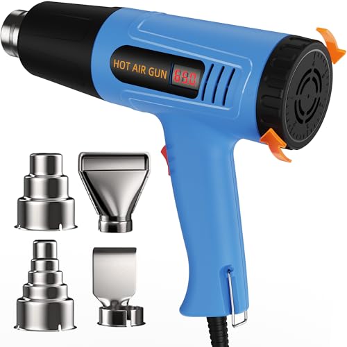 Side Digital Display Heat Gun, Quick heating Heat Gun' set,