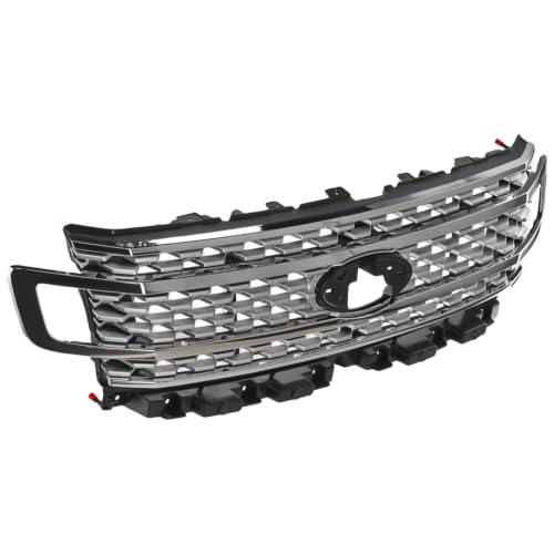 Image of Garage-Pro Grille Assembly For Ford Expedition 2018-2021 Satin Aluminum