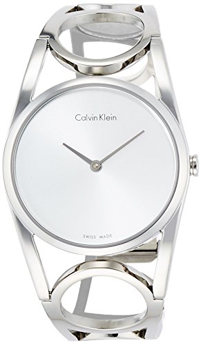 Stile Moda/ Fashion Calvin Klein Orologio Digitale Quarzo da Donna con Cinturino in Acciaio Inox K5U2M146