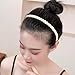 DUOJINSANXI 4 Pcs Headband With Teeth, Comb Headband, Headbands for Women, Wavy Headbands, Fashion Plastic With Teeth Comb Head Hair Non Slip With for Women and Girls