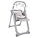 Chicco Polly Magic Relax Baby Hochstuhl ab Geburt bis 3 Jahre (15 kg), Verstellbarer Baby Hochstuhl inklusive Liegefunktion mit 4 Rädern, Kompakter Schließung, Spielbogen und Sitzverkleinerer
