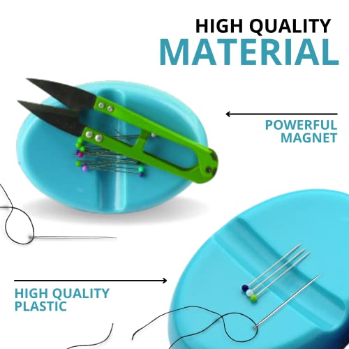 3Pcs Magnetic Sewing Pincushion Pin – Cushions For Sewing Supplies Pin Cushion Plastic Tray For Bobby Pin Holder #TOP3