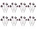 Fun Express Patriotic Pinwheels 36 Pack - Premium 4th...