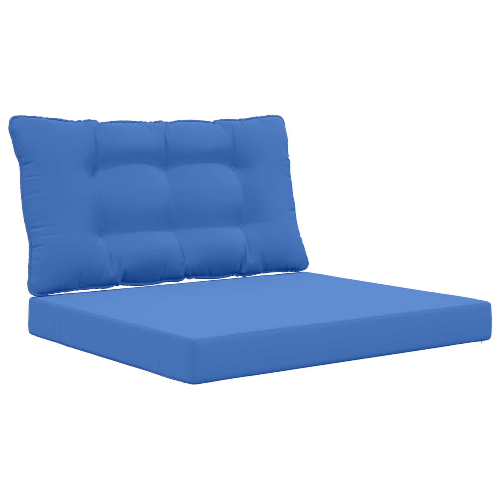 Coussins de canapé extérieur intérieur turquoise 80x68,5 cm pour jardin