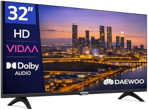 Daewoo 32VB56HV Smart TV 32 Pulgadas HD, HDR10, Dolby Audio, WiFi...