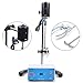 Overhead Stirrer Height Adjustable Electric Overhead Stirrer Mixer Drum Mix Biochemical Lab Tool (100W)