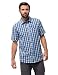 Produktbild Jack Wolfskin Herren Napo River Shirt Hemd, Night Blue Checks, S