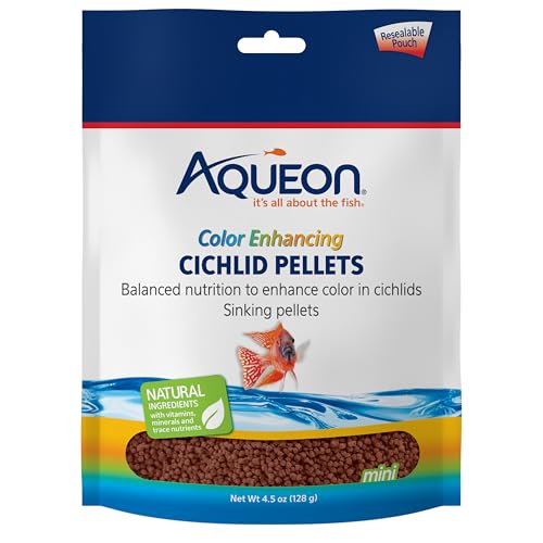 Aqueon Cichlid Food Color Enhancing...