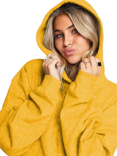 Image of LEOTUDE Women's Oversized Loopknit Drop Shoulder Hooded Neck Sweatshirt || Women Winter wear