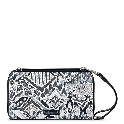 Image of Sakroots womens Eco-twill Large Smartphone Crossbody