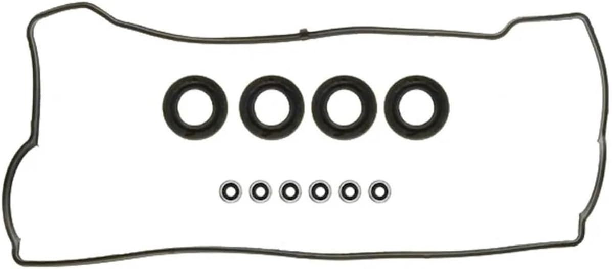 Compatible with 4AFE 5AFE 7AFE Rocker Cover Gasket Cylinder Cover Gasket Kit Valve Cover Gasket 56009000(Cover Gasket Set)