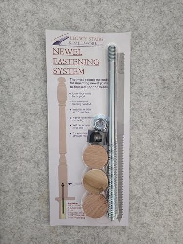 Newel Mounting Fastening System