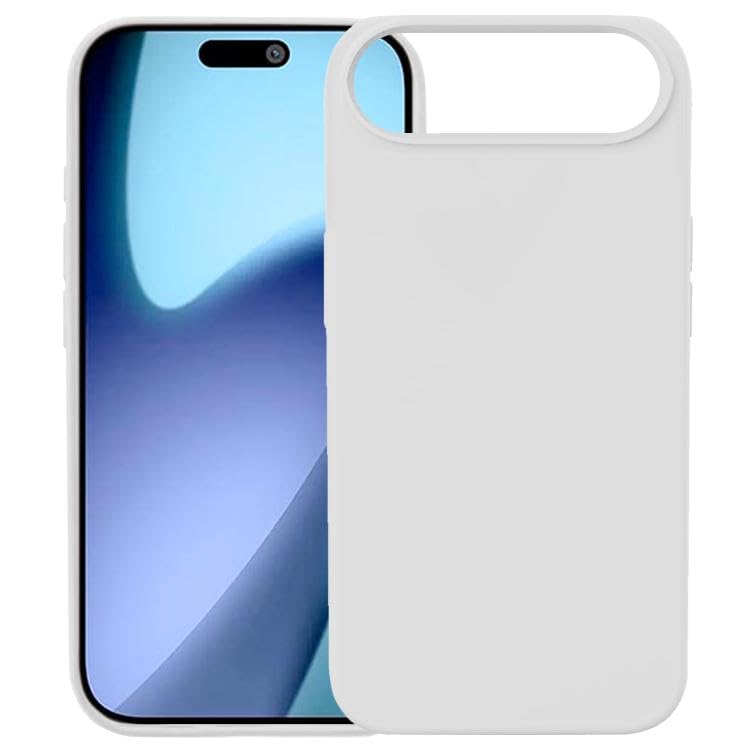 URBBKING Liquid Silicone Case Protector Compatible with iPhone 17 Air White