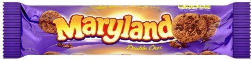 Maryland Double Chocolate Cookies 250g - Pack of 6 by Maryland