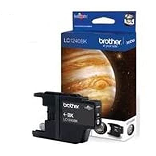 Brother LC-1240 BK Druckerpatrone schwarz mit einer Kapazität von ca. 600 Seiten für u.a. Brother MFC-J 5910 DW, MFC-J 6910, MFC-J 625, DCP-J 725, DCP-J 525, MFC-J 835