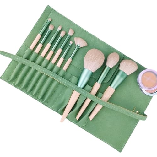 Pinceaux maquillage cheveux doux anti-traces pour fard et poudre