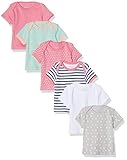  Care Baby-Mädchen T-Shirt im 6er Pack, Pink (Chateau Rose 570), Herstellergröße: 56, 6er-Pack