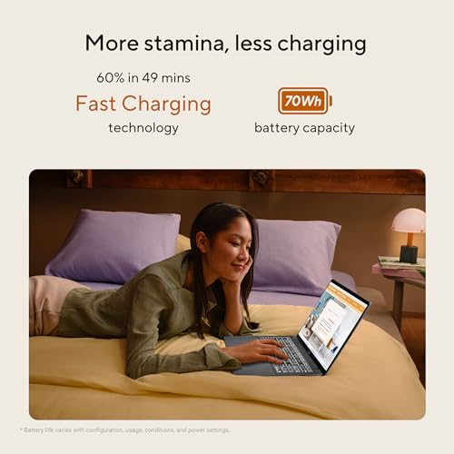 ASUS Vivobook S16 Laptop (2026), 16” 16:10 WUXGA OLED Display, Copilot+ PC, AMD Ryzen™ AI 9 465 Processor, AMD Radeon™ Graphics, 32 GB RAM, 1TB SSD, WiFi 6, Windows 11 Home, Matte Gray, M3607GA-ES99 by ASUS - Used condition - Image 8