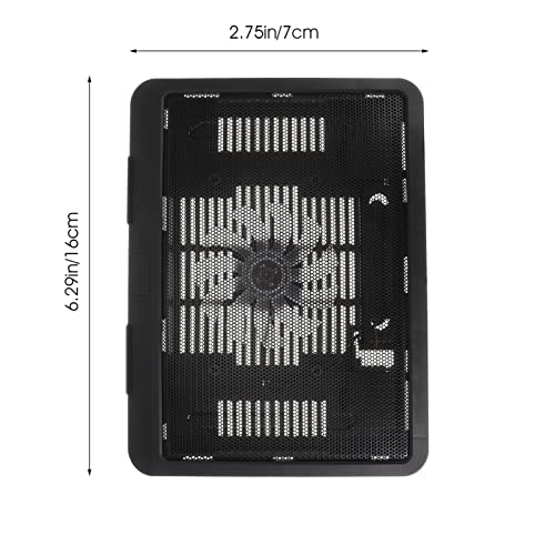 Base de refrigeración para laptop POPETPOP negra miniatura 2