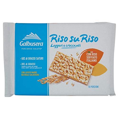3 x 380 g Galbusera arroz Cracker