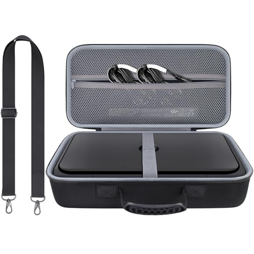 co2CREA Harte reiseschutzhülle Etui Tasche für HP Officejet 250 mobiler Multifunktionsdrucker (Nur Hülle)