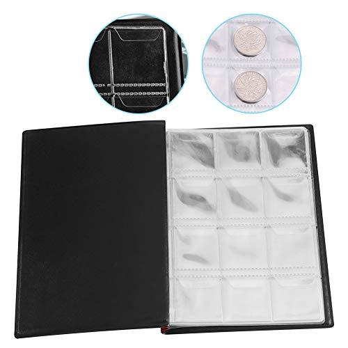 Album para Monedas 120 Bolsillos de PVC Azul miniatura 3