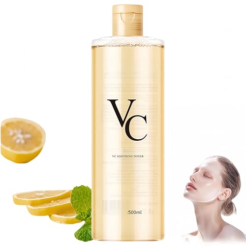 VC Tónico Iluminador Intensivo, Tónico Hidratante con Vitamina C, Tónico Facial Hidratante Profundamente, Textura Refrescante, Calma la Sequedad y Mejora la Elasticidad de la Piel