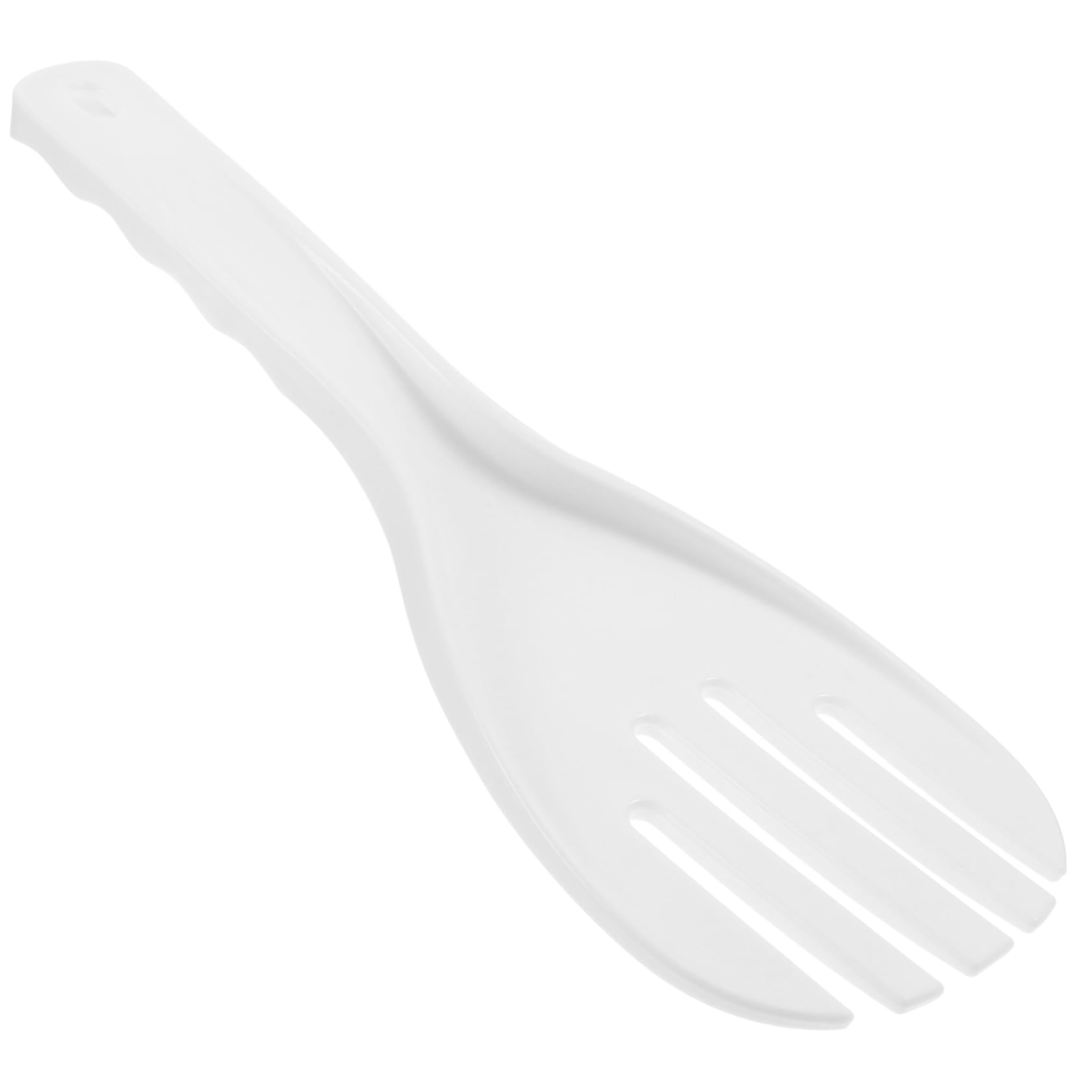 Cabilock 2Pcs Thickened Plastic Rice Spoon Lightweight Kitchen Utensils for Home Restaurant Hotel Household Tableware for Serving Rice