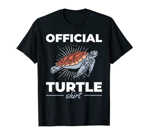 Ufficiale Turtle Shirt Turtle Lover Sea Turtle Cute Turtle Maglietta
