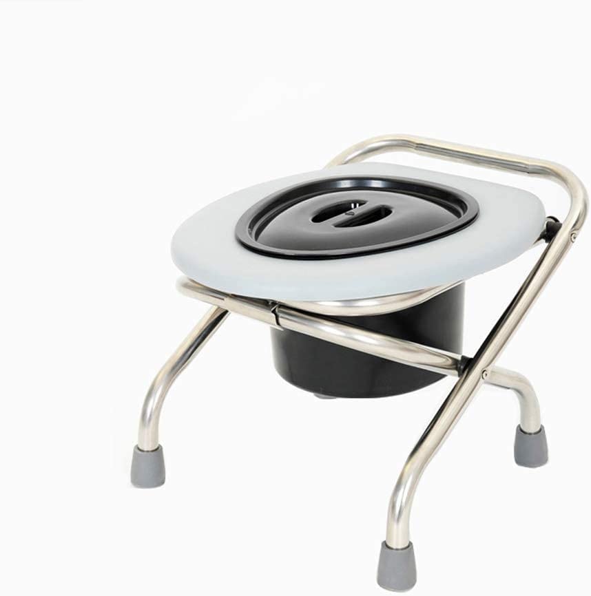 Chaise de douche antidérapante et toilettes en acier inoxydable