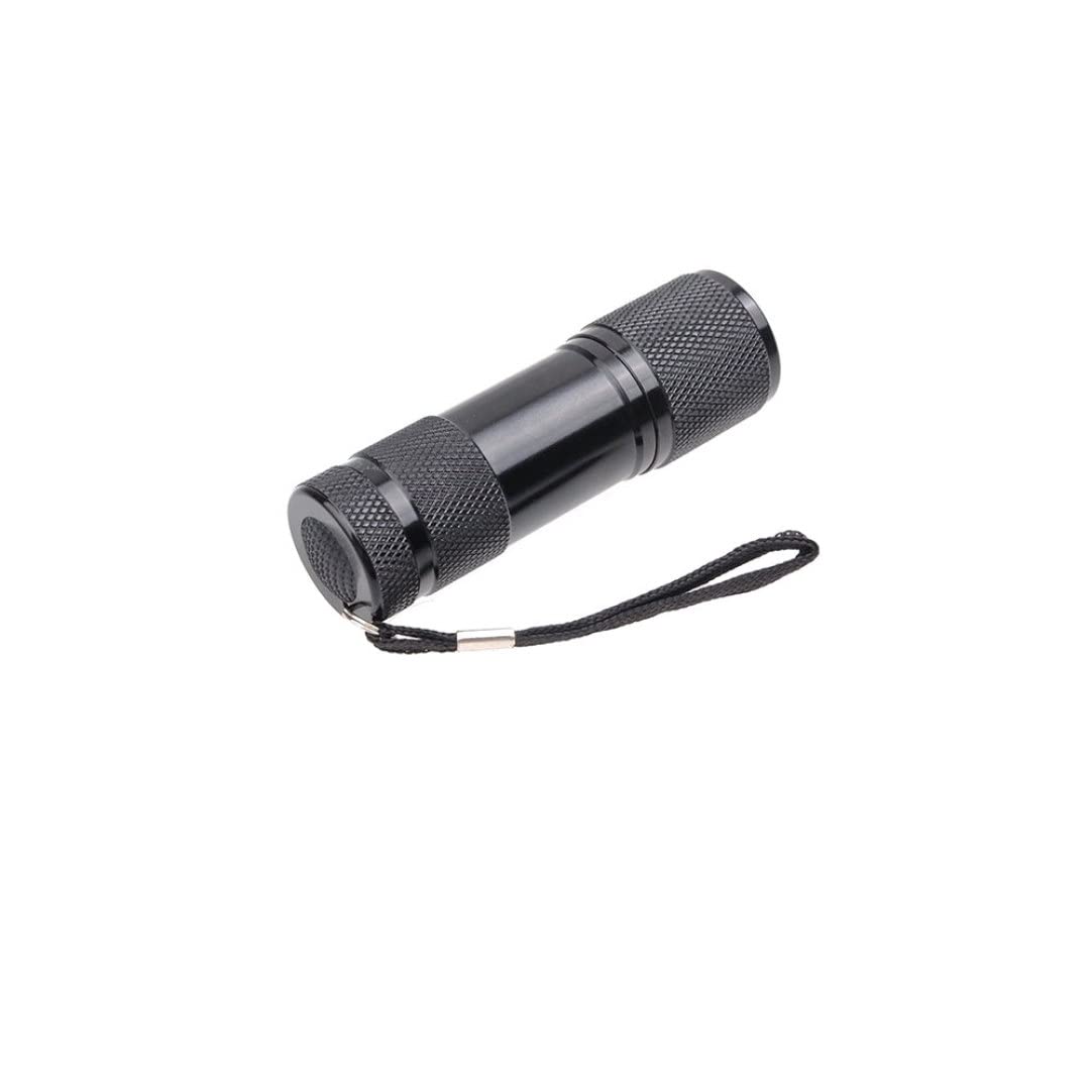 Cash Counterfeit Detect, Counterfeit Pens 9LED UV Light Bill Detector Pens Ultraviolet Flashlight Cash Detect Pen, 9LED Ultraviolet Flashlight