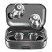 Bluetooth Wireless Earbuds, Bluetooth Headset Wireless Earphones IPX7 Waterproof Bluetooth 5.0 Stereo Hi-Fi Sound with 2200mAh Charging Case (Black)