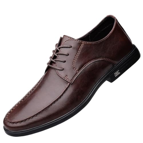 Elegant Premium Leather Oxford Shoes for Men Stylish Comfortable Lace Up Shoes for Business Use