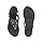 Bata Diana sandal, side profile showcasing flat heel