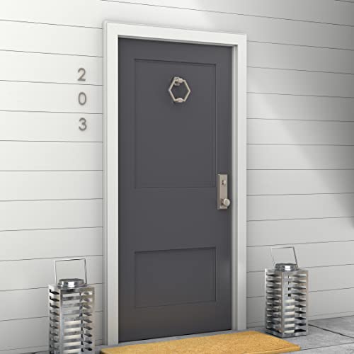 National Hardware N336-707 Powell Door Knocker, Satin Nickel thumb #3