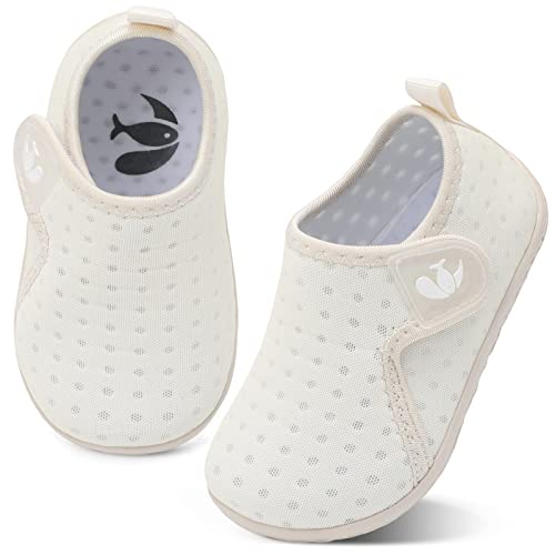 Image of FEETCITY Baby Boys Girls Water Sport Shoes Barefoot Kids Aqua Socks Quick-Dry Beach Swim Pool Shoes