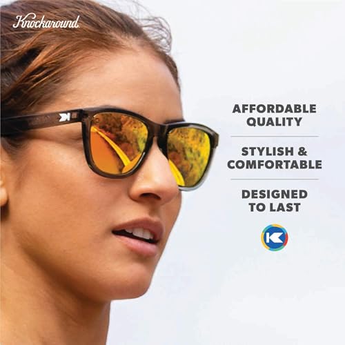 Image of Knockaround Square Polarized Sunglasses for Men & Women - UV400 Protection