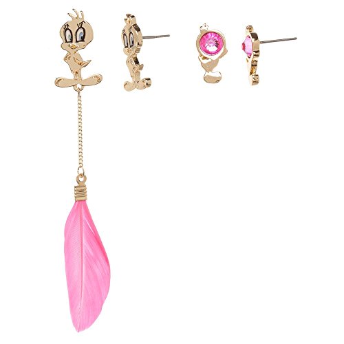Bioworld Tweety Bird Earrings - Looney Tunes Jewelry for Girls