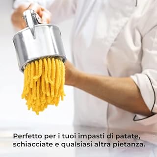 RISOLI' Schiacciapatate Alluminio, Made in Italy