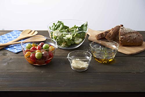 Image of HARIO KB-10-BK Single Mouth Bowl, Heat Resistant Glass, Made in Japan, 3.4 fl oz (100 ml)