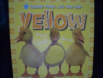 Hardcover Touchy Feely, Lift-the-flap yellow Book