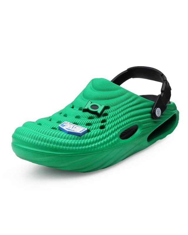 Image of Bacca Bucci Men's Justice League Clogs with Back Strap, Ventilated Upper, Textured EVA Sole, Slip-On Casual Walking Sandals Outdoor Use