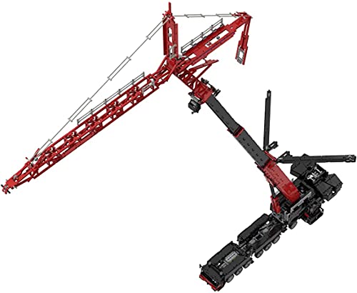 PJDOOJAE Advanced Configuration 1203Pcs Building Block for Crane Truck Construction Vehicles Building Set - Kompatibel… – Bild 5