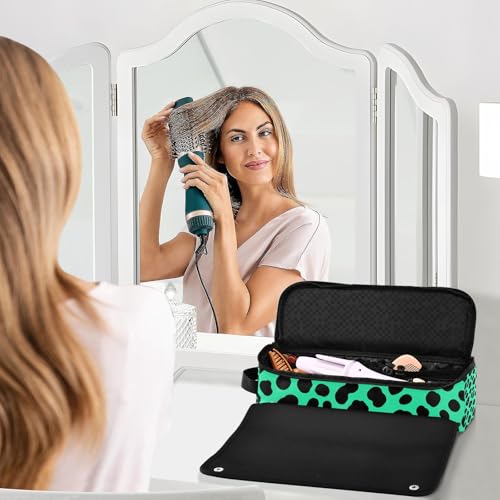 Bolsa para herramientas de pelo con protector térmico miniatura 6
