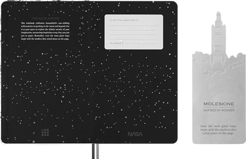 Cuaderno Moleskine NASA elegante formato A5 liniert resistente 4