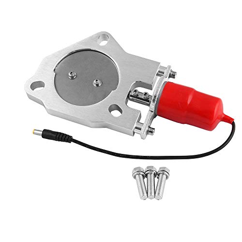 KKmoon 2.5" Recorte de Escape Eléctrico Válvula Remota de Motor de Control